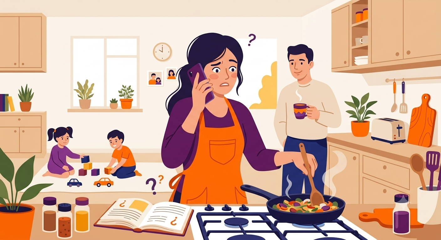 أم محتارة إيش تطبخ اليوم